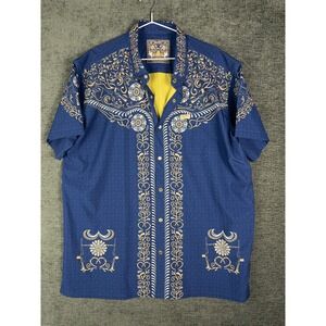 Retro Rifle Los Charro Shirt Mens 2XL Party Summer Mexican Vacations Resort